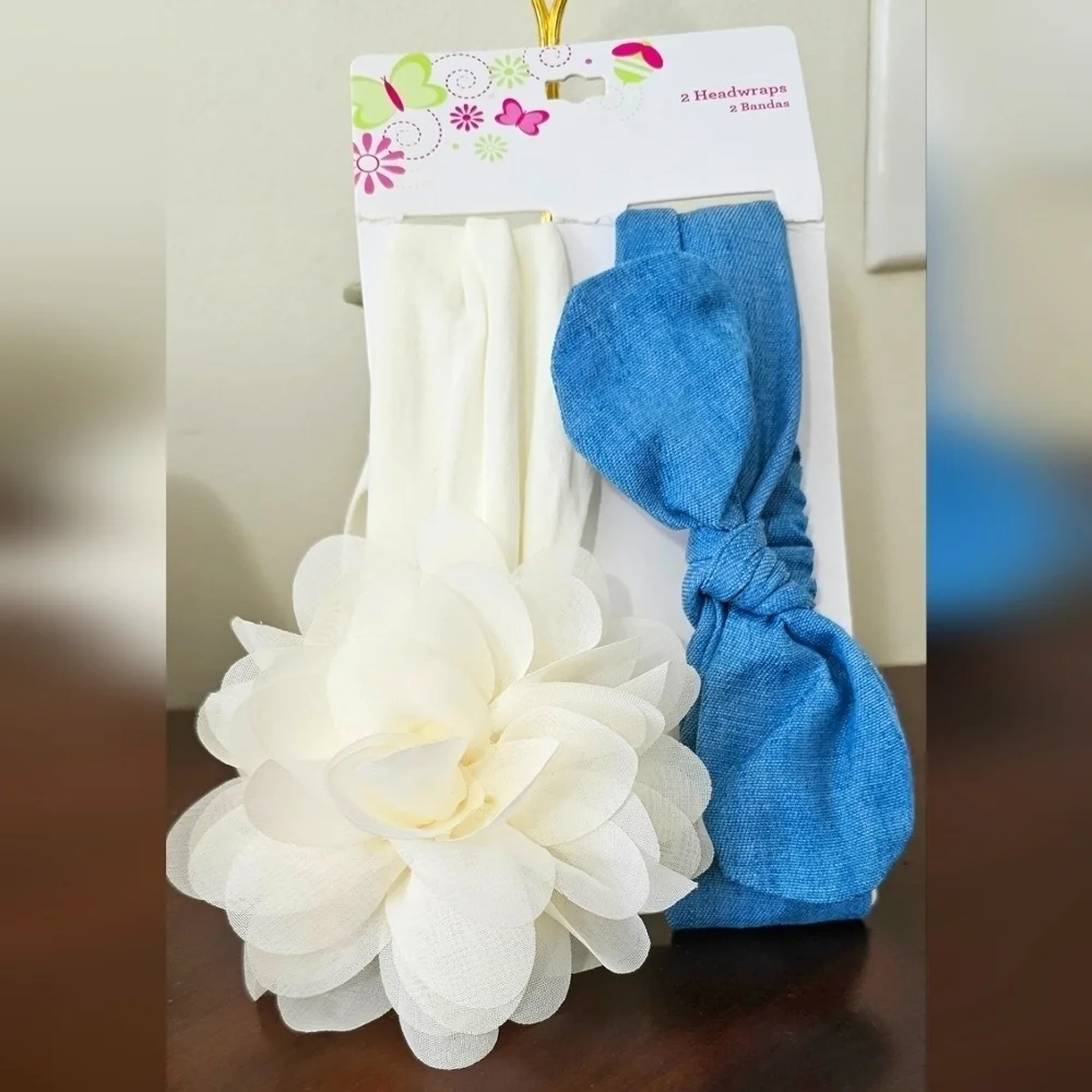 Girl Head wraps Set Of Two NWT